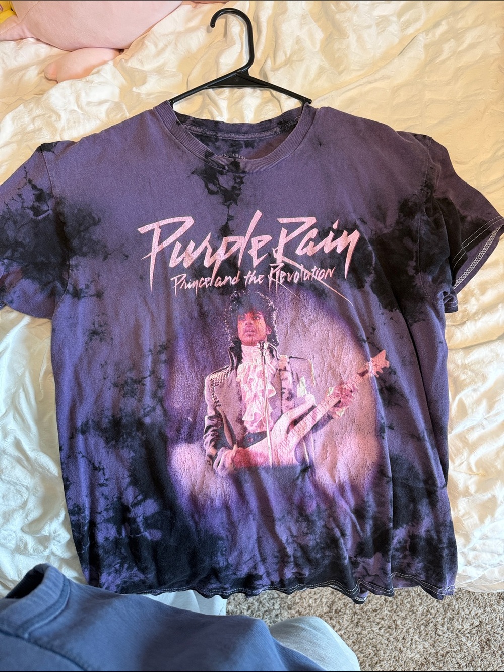 Kids Purple Tie-Dye Graphic Short Sleeve Tee